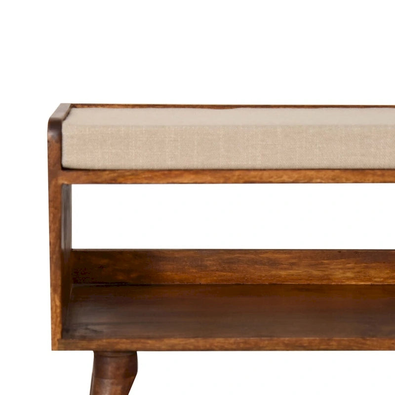 Shoe Storage Bench with Seat Pad