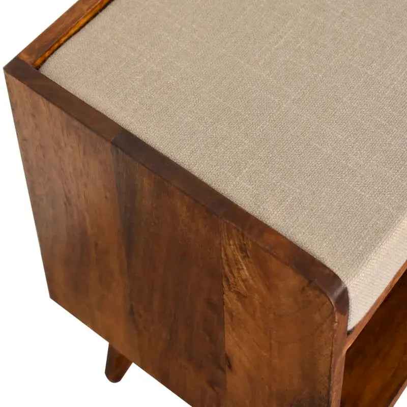 Shoe Storage Bench with Seat Pad