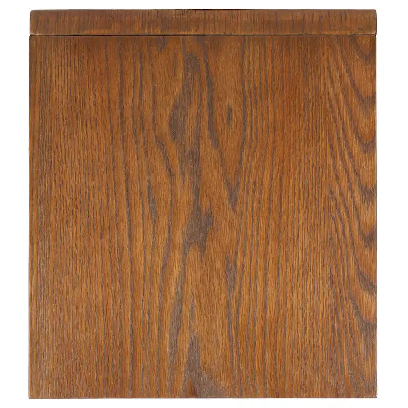 Wood C-Shape Accent Table - 14W x 13D x 20H